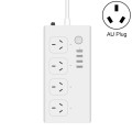Home Office Wifi Mobile Phone Remote Control Timer Switch Voice Control Power Strip, Line length: 1.