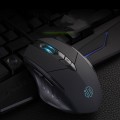 Inphic PW1 Game Mute Macro Definition Illuminated Wired Mouse, Cable Length: 1.5m(Black Game Version
