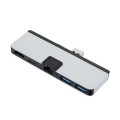 T0409 Multifunctional USB 3.0 HUB Docking Station Network Cable Interface Converter For Microsoft Su