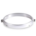 7 Inch Motorcycle Headlight Modification Parts Headlight Ring Bracket(Silver)