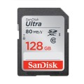 SanDisk Video Camera High Speed Memory Card SD Card, Colour: Silver Card, Capacity: 128GB