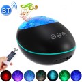 HMT-01  Remote Control Lucky Stone Ocean Projection Light LED Colorful Atmosphere Night Light USB Mu
