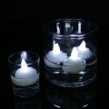 12 PCS  Waterproof Candles SPA Shower Water Decorative Candle Lights LED Floating Candles(Cool White