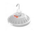 V60 30 LEDs UFO Rechargeable Light Household Emergency Light Bulb Outdoor Camping Night Market Stall