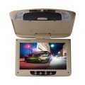 9 Inch Car HD Car Reversing Display Car Ceiling Display(Beige)
