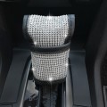 2 PCS Car Diamond-Studded Interior Products Personalized Protective Sleeve Gear Cover