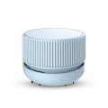 Portable Handheld Desktop Vacuum Cleaner Home Office Wireless Mini Car Cleaner, Colour:  Sky Blue Ba