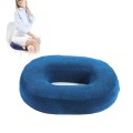 Slow Resilience Memory Foam Office Hip Pad After Hemorrhoids Operation Cushion(Blue)