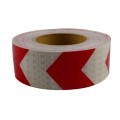 PVC Crystal Color Arrow Reflective Film Truck Honeycomb Guidelines Warning Tape Stickers 5cm x 25m(R