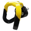 2 PCS Pedal Electric Car Motorcycle Modified Helmet Universal Double Hook(Yellow)
