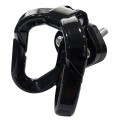 2 PCS Pedal Electric Car Motorcycle Modified Helmet Universal Double Hook(Black)