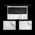 JRC 4 in 1 Computer Upper Cover + Lower Cover + Full Support Sticker + Touch Sticker Film Notebook S