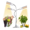 LED Plant Growth Full Spectral Fill Light E27 Clip Plant Lamp Indoor Corn Light, Without Power Adapt