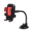 Car Windshield Automatic Lock Phone Holder(Red)