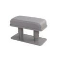 Car Arm Handle Seat Left Hand Elbow Tray Universal Leather Increasing Pad Central Armrest Box(Gray)