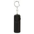 AF-9400 130dB Personal Alarm Pull Ring Women Self-Defense Keychain Alarm(Black)