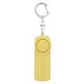 AF-9400 130dB Personal Alarm Pull Ring Women Self-Defense Keychain Alarm (Yellow)