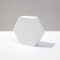 8 PCS Geometric Cube Photo Props Decorative Ornaments Photography Platform, Colour: Small White Hexa