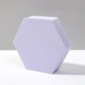 8 PCS Geometric Cube Photo Props Decorative Ornaments Photography Platform, Colour: Large Purple Hex