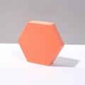 8 PCS Geometric Cube Photo Props Decorative Ornaments Photography Platform, Colour: Small Orange Hex
