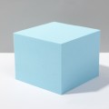 8 PCS Geometric Cube Photo Props Decorative Ornaments Photography Platform, Colour: Large Light Blue
