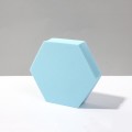 8 PCS Geometric Cube Photo Props Decorative Ornaments Photography Platform, Colour: Small Light Blue