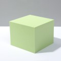 8 PCS Geometric Cube Photo Props Decorative Ornaments Photography Platform, Colour: Large Green Rect