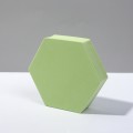 8 PCS Geometric Cube Photo Props Decorative Ornaments Photography Platform, Colour: Small Green Hexa