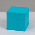 8 PCS Geometric Cube Photo Props Decorative Ornaments Photography Platform, Colour: Large Lake Blue