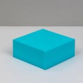 8 PCS Geometric Cube Photo Props Decorative Ornaments Photography Platform, Colour: Small Lake Blue