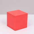 8 PCS Geometric Cube Photo Props Decorative Ornaments Photography Platform, Colour: Small Red Square