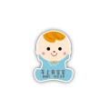 10 PCS There Is A Baby In The Car Stickers Warning Stickers Style: CT203 Baby R Boy Magnetic Sticker