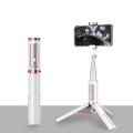 Bluetooth Selfie Stick with Tripod Multi-function Gimbal Mobile Phone Fill Light Live Support(White