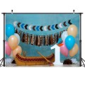 2.1m X 1.5m One Year Old Birthday Photography Background Party Decoration Hanging Cloth(573)