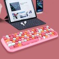 MOFii CANDY-BT 100-Keys Wireless Bluetooth Keyboard, Support Simultaneous Connection of 3 Devices(Pi