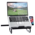 A23 Foldable Notebook Stand With 10-Speed Adjustment Computer Cooling Lifting Stand, Colour:  Detach