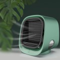Desktop Cooling Fan USB Portable Office Cold Air Conditioning Fan, Colour: M201 Molan Green