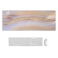 300x800x4mm Marbling Wear-Resistant Rubber Mouse Pad(Broken Marble)