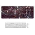 400x900x4mm Marbling Wear-Resistant Rubber Mouse Pad(Fraglet Marble)