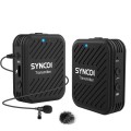 SYNCO Engragal  Wireless Microphone System 2.4GHz Interview Lavalier Lapel Mic Receiver Kit For Phon