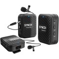 SYNCO Engragal  Wireless Microphone System 2.4GHz Interview Lavalier Lapel Mic Receiver Kit For Phon