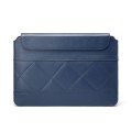 Microfiber Leather Thin And Light Notebook Liner Bag Computer Bag, Applicable Model: 13-14 inch(Blue