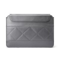 Microfiber Leather Thin And Light Notebook Liner Bag Computer Bag, Applicable Model: 13-14 inch(Gray