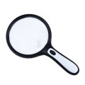 XT-4986E Handheld With Light Magnifier 10 Times Acrylic Lens Portable Magnifying Glass