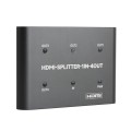 Waveshare 23738 4K HDMI Splitter, 1 In 4 Out, Share One HDMI Source
