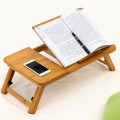 741ZDDNZ Bed Use Folding Height Adjustable Laptop Desk Dormitory Study Desk, Specification: Small 56