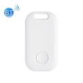 2 PCS S6 Square Bluetooth Anti-Lost Device Key Luggage Tracking Device Two-Way Alarm(White)