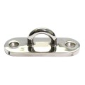 316 Stainless Steel Oval Boat Plate Seat Hand Rowing Boat Fixed Seat Accessories, Specification: 75m