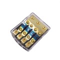Car Audio Modification Fuse Holder Fuse Liner Fuse Splitter, Specification: 1 In 4 Out