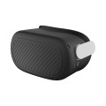 VR Glasses Silicone Waterproof Dust-Proof And Fall-Proof Protective Shell For Meta Quest(Black)